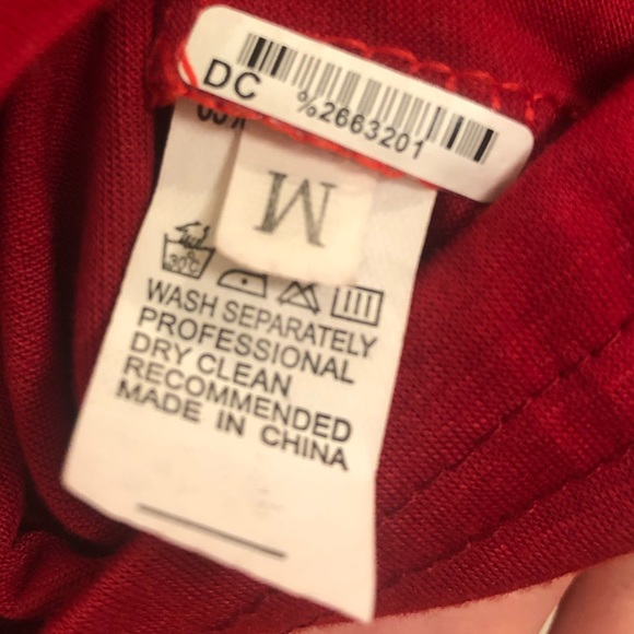 Red Ruffle Top - Picture 5 of 6